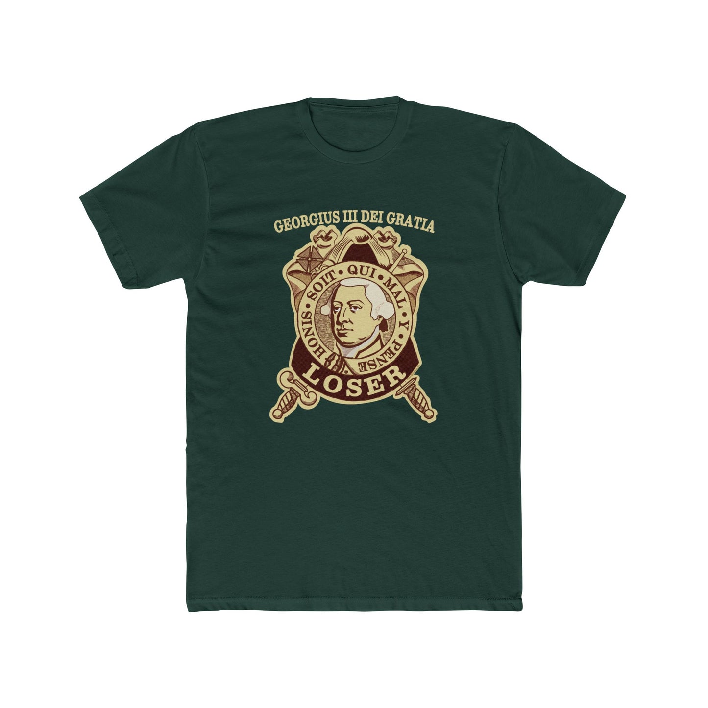 George III "LOSER" American Revolution Inspired Graphic Tee