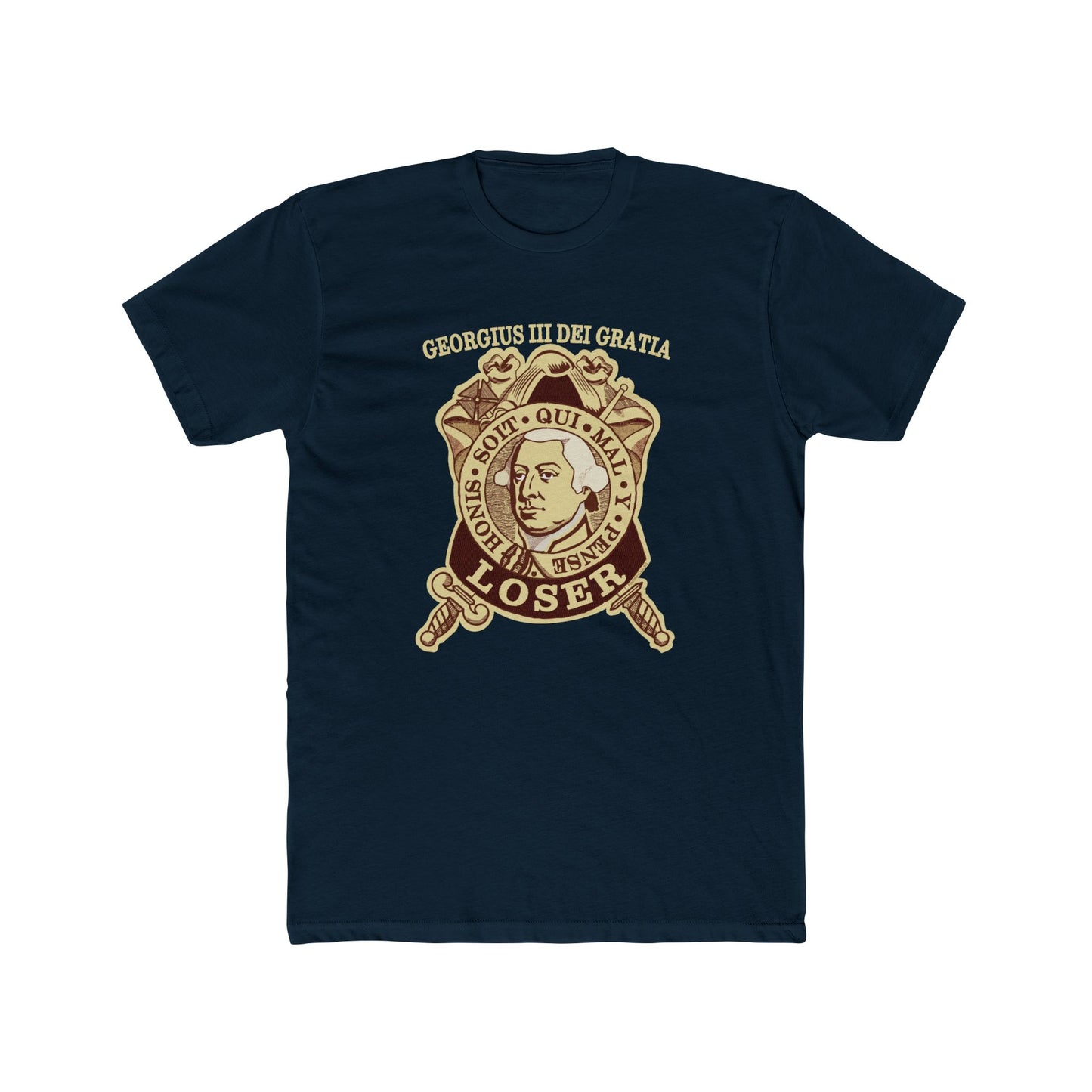 George III "LOSER" American Revolution Inspired Graphic Tee