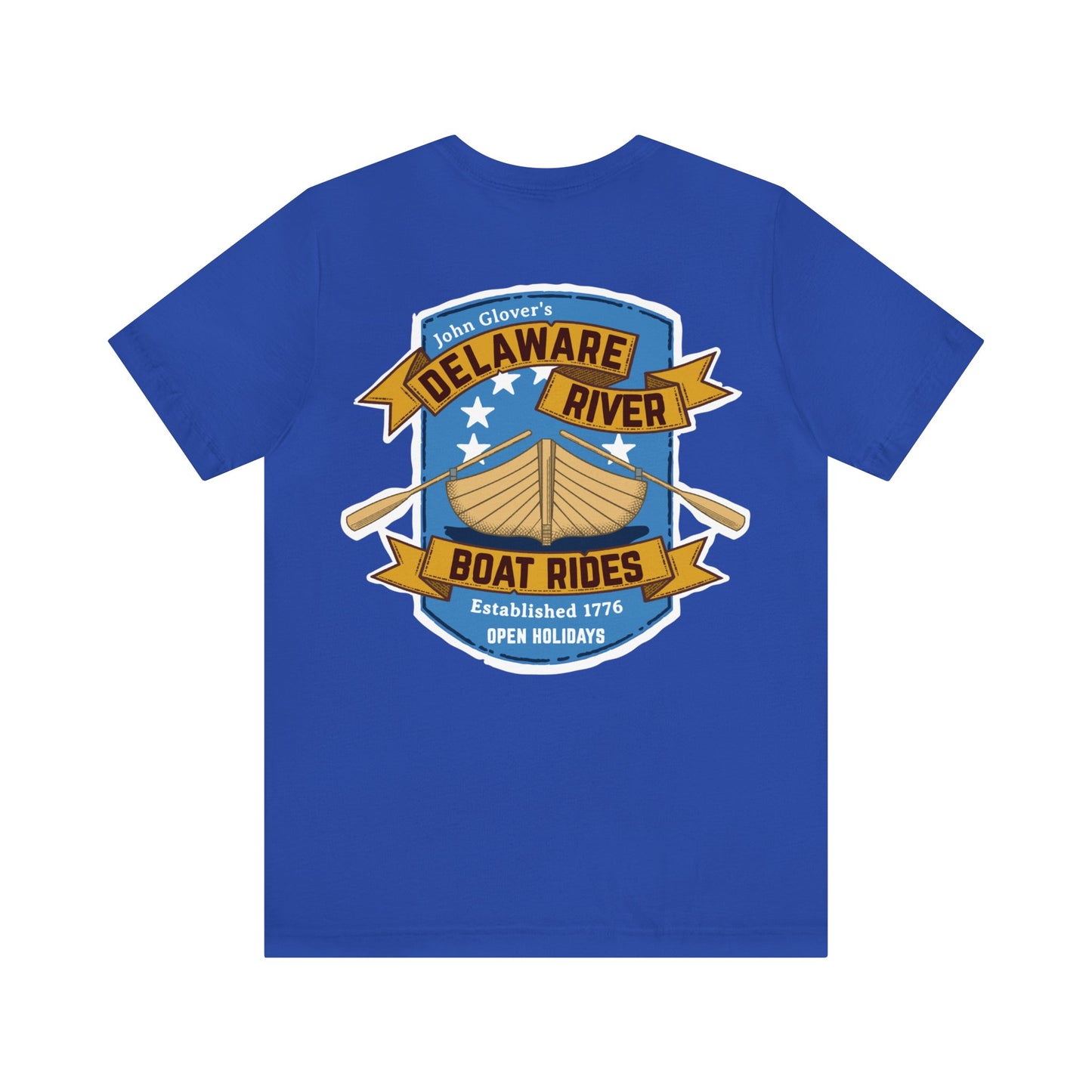John Glover Delaware River Boat Rides Tee (Two Sided)