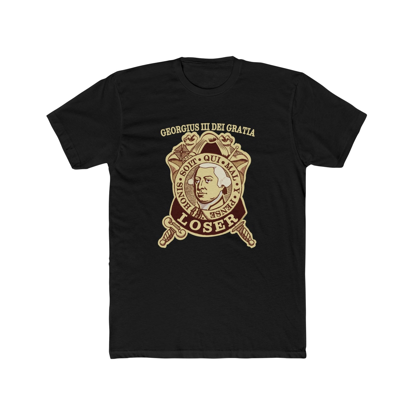 George III "LOSER" American Revolution Inspired Graphic Tee