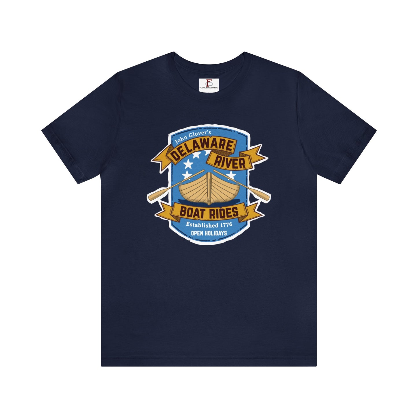 John Glover Delaware River Boat Rides Tee (One Sided)