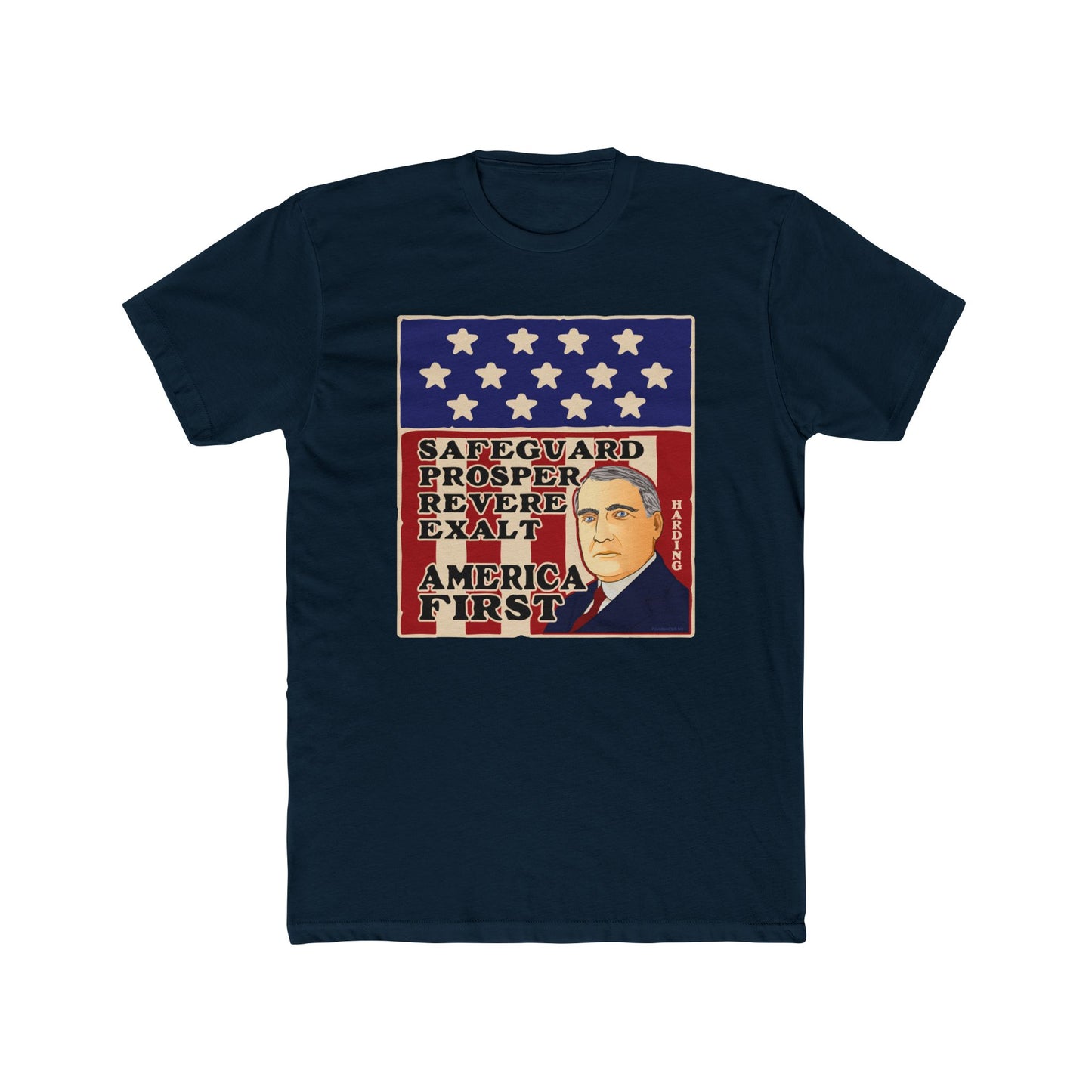 Warren G. Harding "America First" - Motivational Graphic Tee
