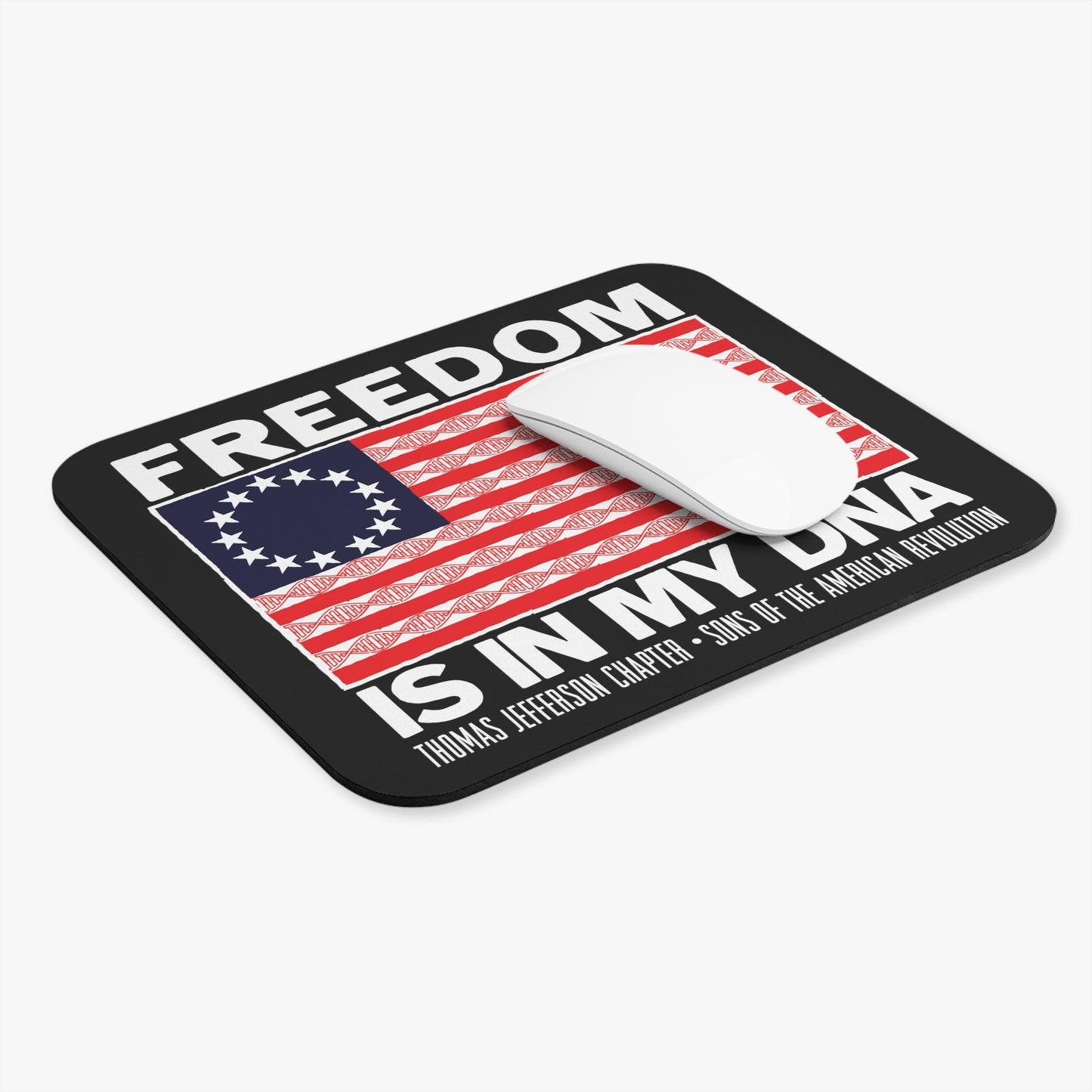 Thomas Jefferson Chapter "DNA" Mouse Pad