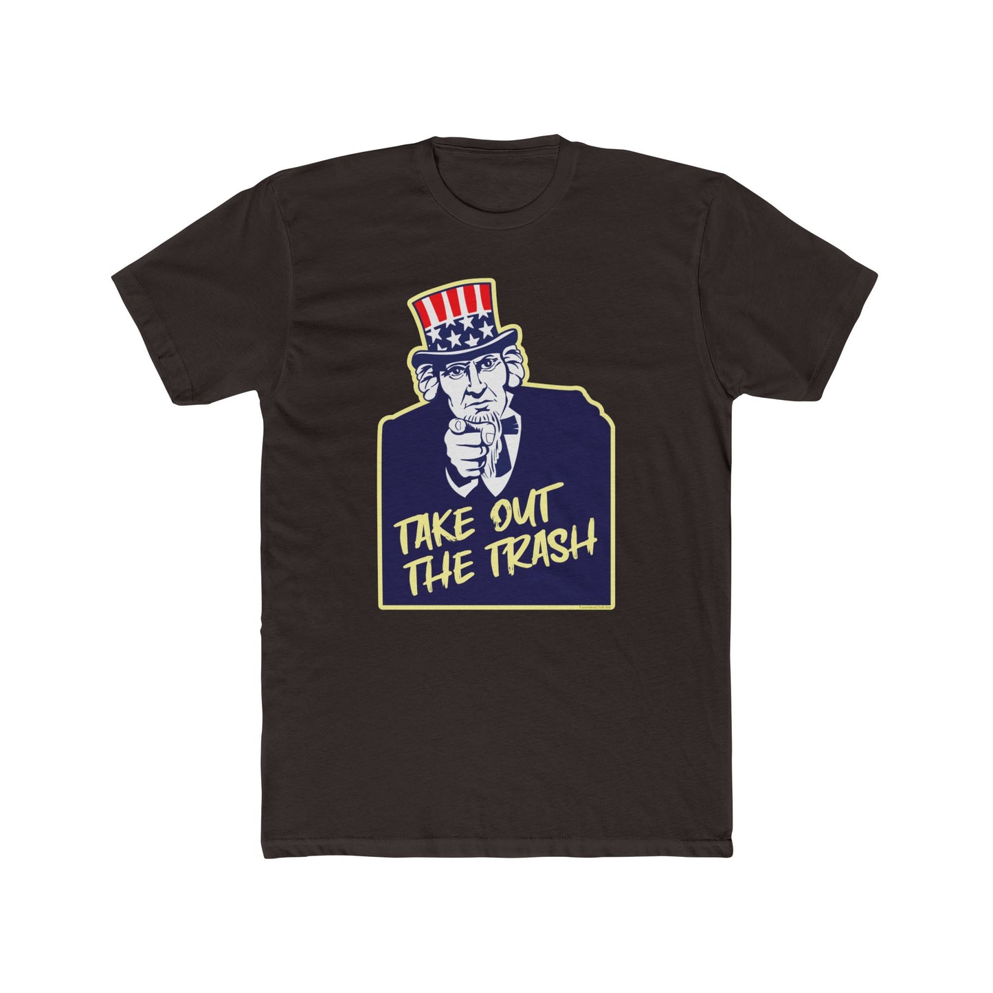 Uncle Sam "Take Out the Trash" Humorous Graphic Tee