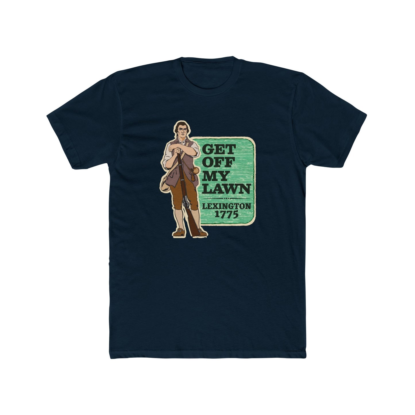 Lexington Minuteman "Get Off My Lawn" Graphic Tee