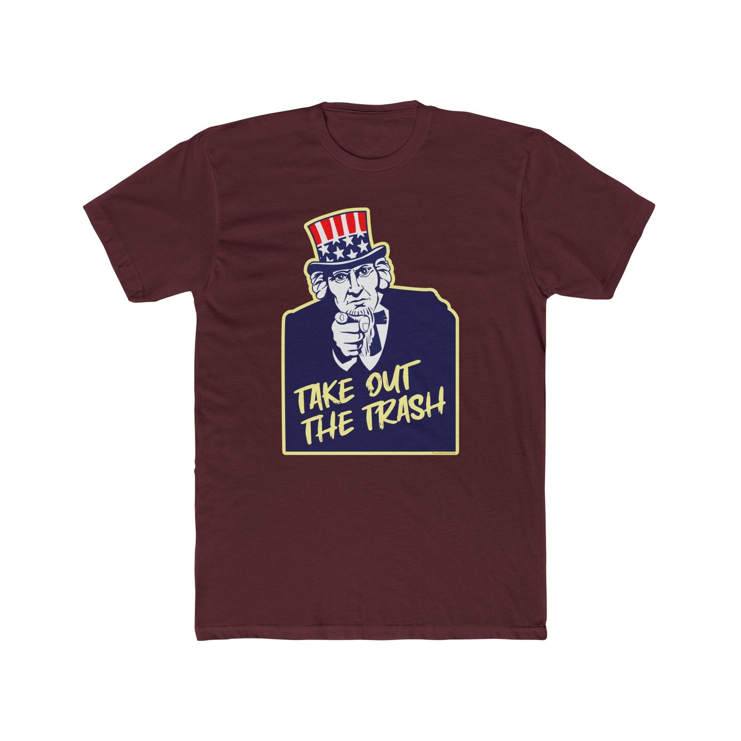 Uncle Sam "Take Out the Trash" Humorous Graphic Tee