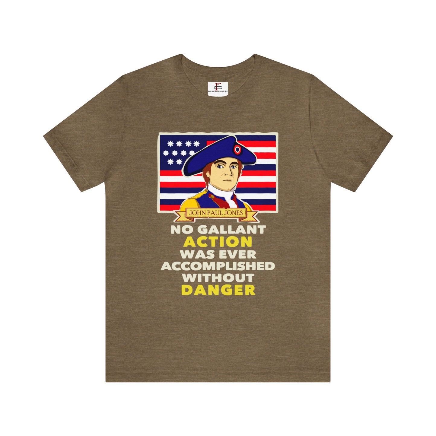 John Paul Jones "No Action without Danger" Tee