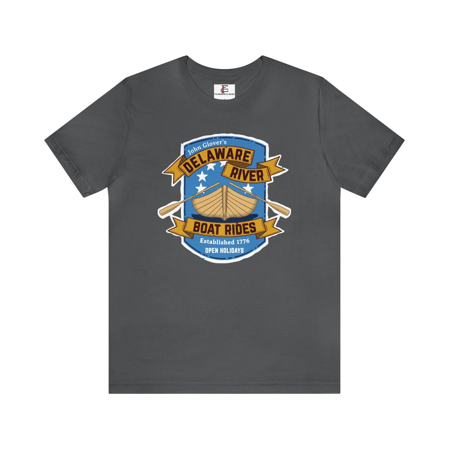 John Glover Delaware River Boat Rides Tee (One Sided)
