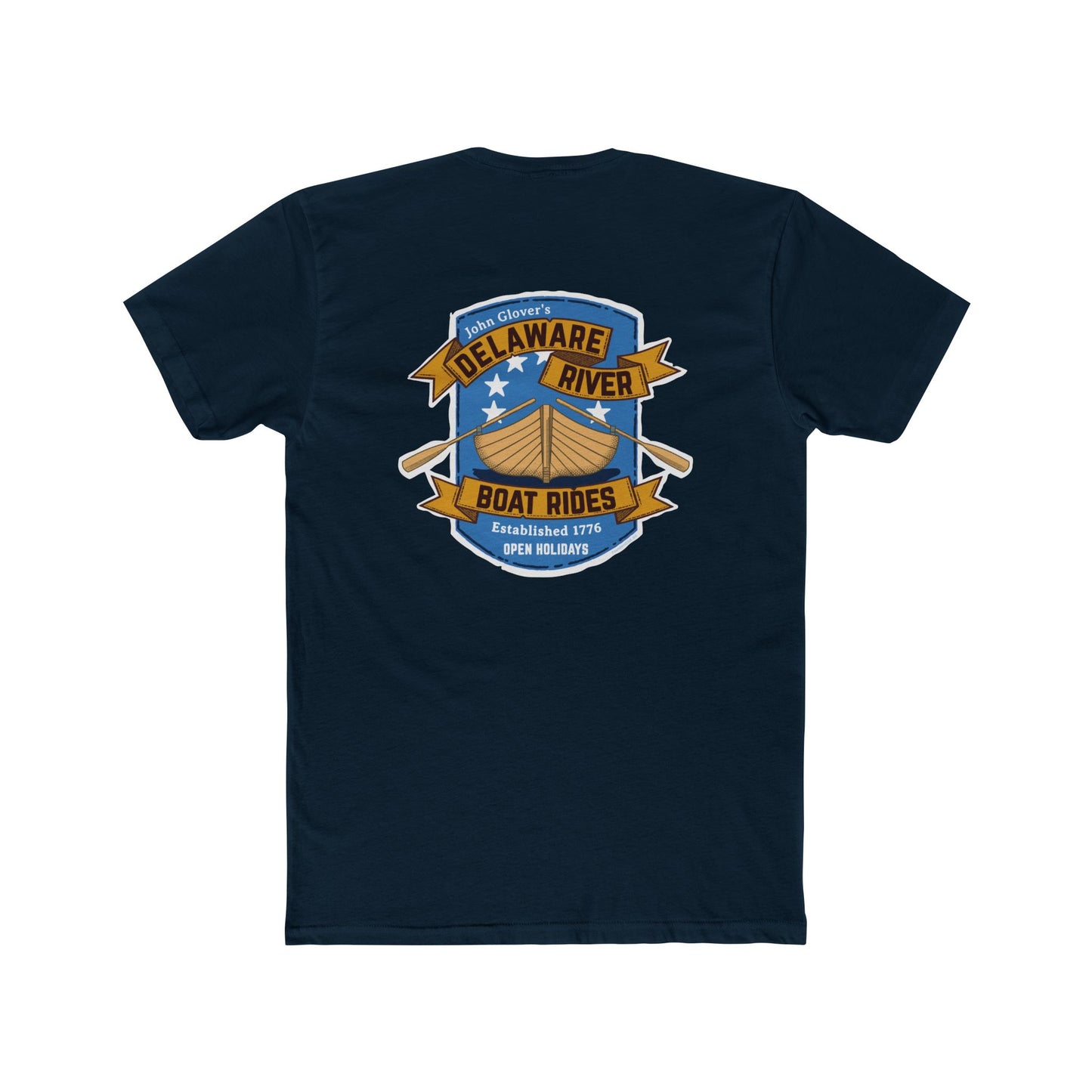 John Glover Delaware River Boat Rides Tee (Two Sided)