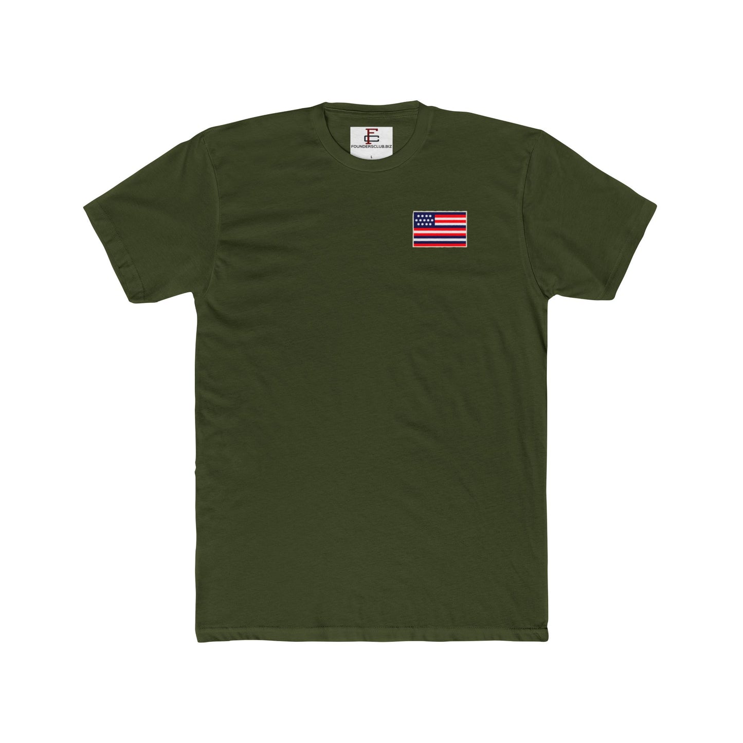 John Paul Jones "Damned if I Strike" Graphic Motivational Tee (2 Sided)
