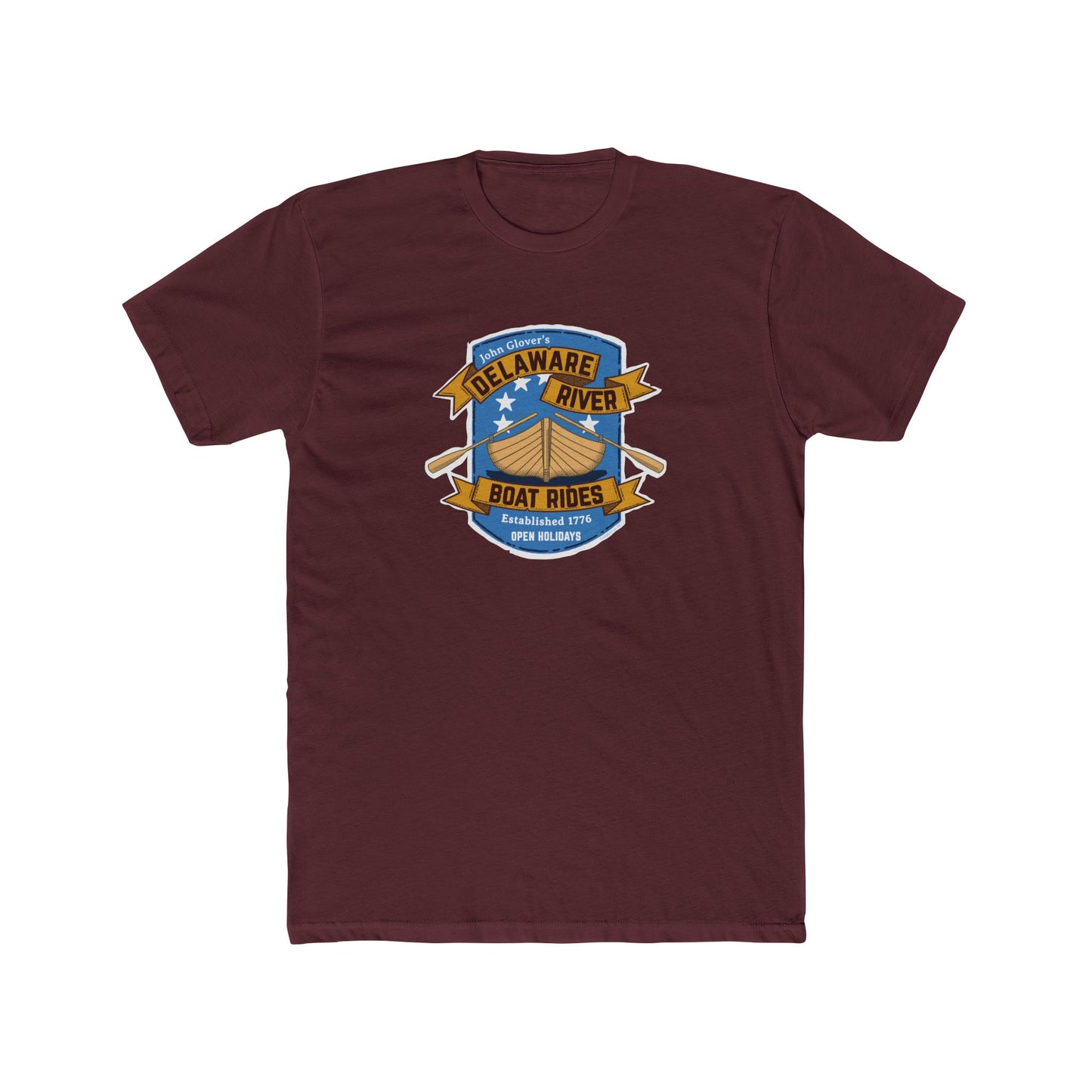 John Glover Delaware River Boat Rides Tee (One Sided)