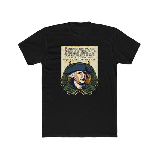 George Washington "Acquit Yourselves Like Men" Motivational Graphic Tee