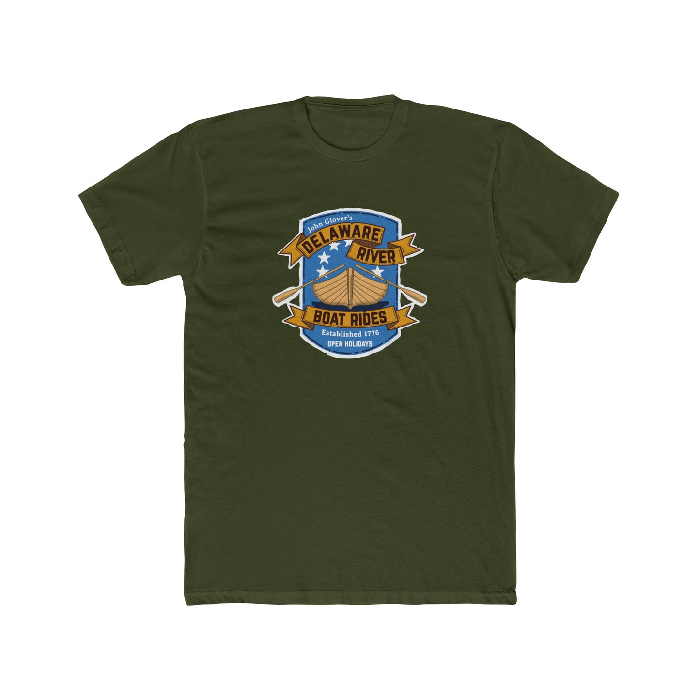 John Glover Delaware River Boat Rides Tee (One Sided)