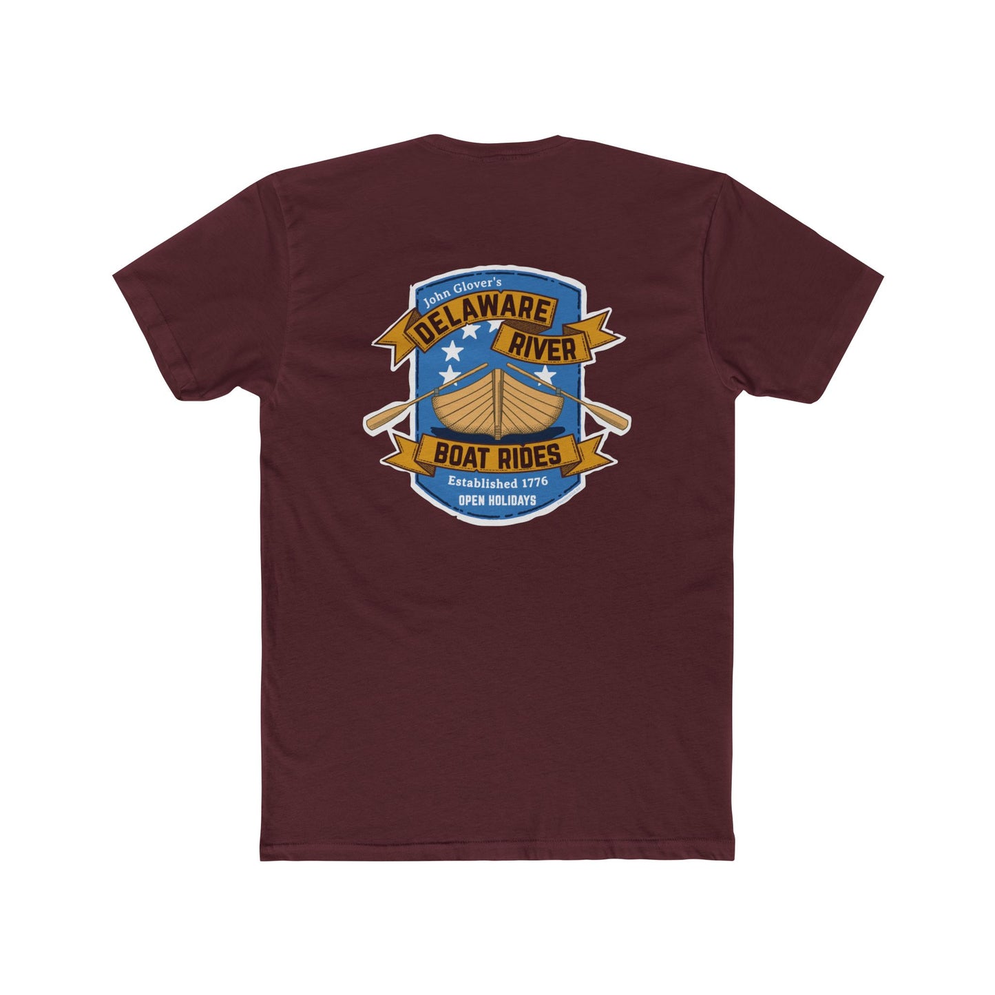 John Glover Delaware River Boat Rides Tee (Two Sided)