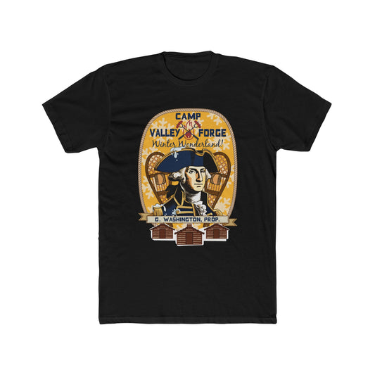 Camp Valley Forge Humorous Graphic Tee - Front Print