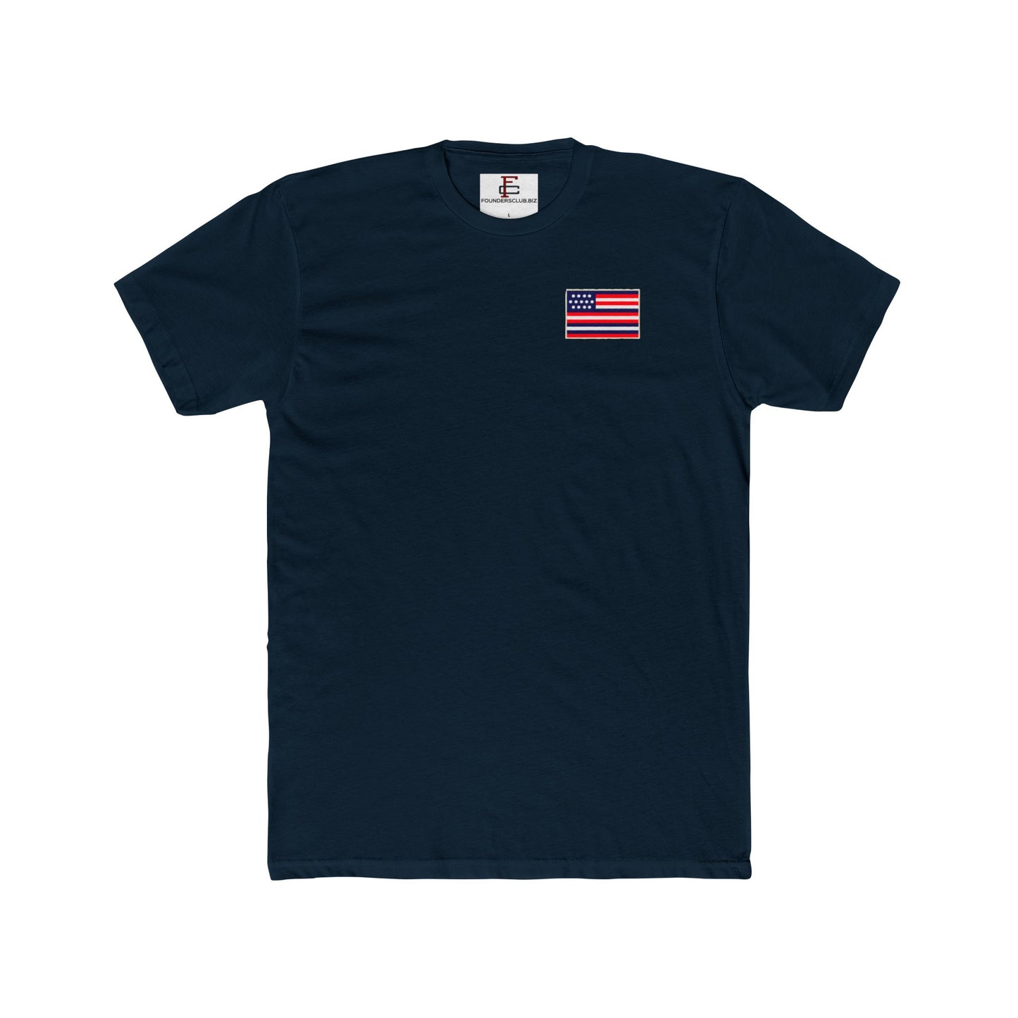 John Paul Jones "Damned if I Strike" Graphic Motivational Tee (2 Sided)